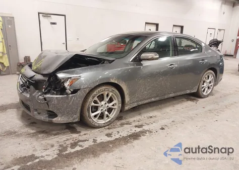 2014 Nissan Maxima S/Sv from USA, damaged, VIN 1N4AA5AP2EC448780